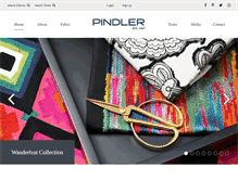 Tablet Screenshot of pindler.com